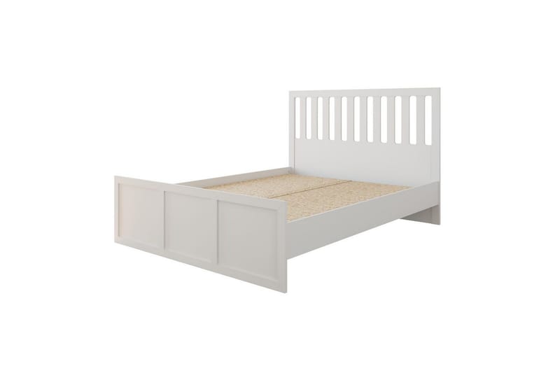 Vyric Sengeramme, Mat Hvid