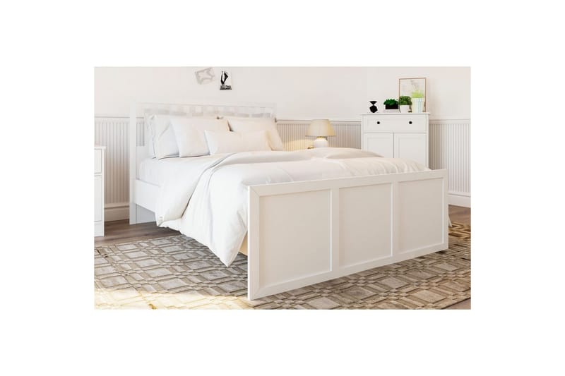 Vyric Sengeramme - Mat Hvid - Møbler - Senge - Sengeramme & sengestel