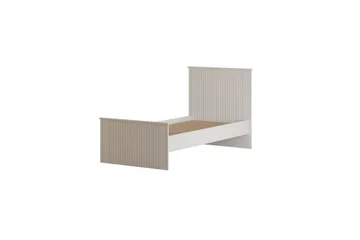 Zyras Sengeramme 90x190 cm - Mat Hvid - Møbler - Senge - Sengeramme & sengestel