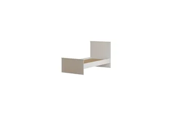Zyras Sengeramme 90x190 cm - Mat Hvid - Møbler - Senge - Sengeramme & sengestel