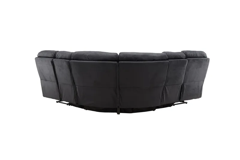 Saranda Recliner sofa - Sort - Møbler - Sofaer - Hjørnesofa