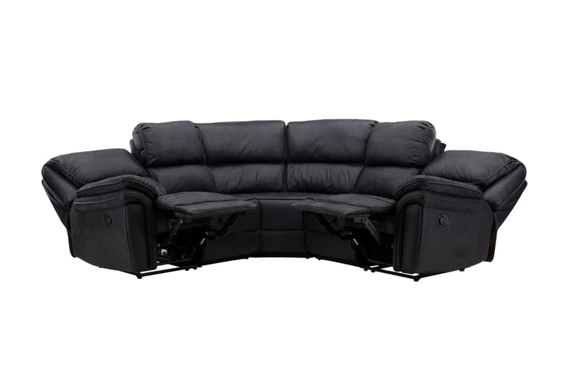 Saranda Recliner sofa - Sort - Møbler - Sofaer - Hjørnesofa