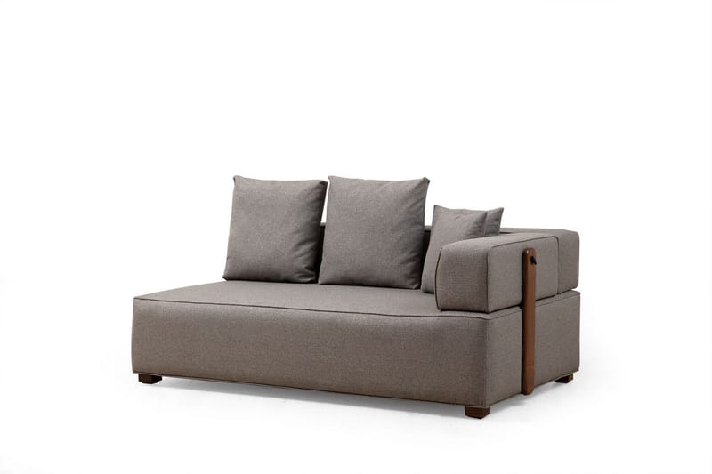 Lasalle Chaiselongsofa 3-personers - Grå - Møbler - Sofaer - Hjørnesofa