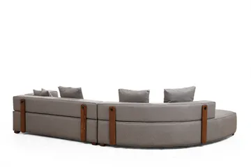 Lasalle Chaiselongsofa 3-personers - Grå - Møbler - Sofaer - 3 personers sofa