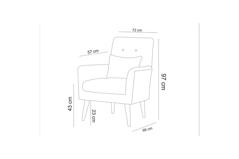 Hunterville Sofasæt - Marineblå - Møbler - Sofaer - Sofagrupper