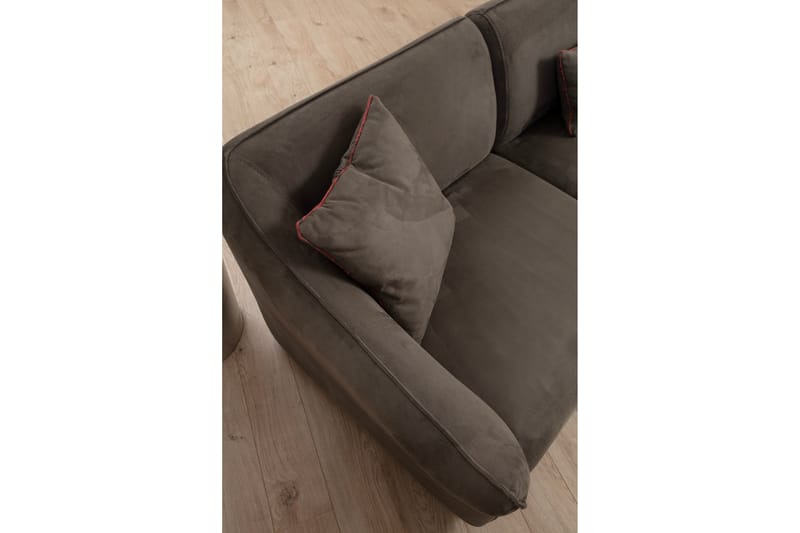 Damor Buet Sofa 4-personers - Brun - Møbler - Sofaer - 4 personers sofa