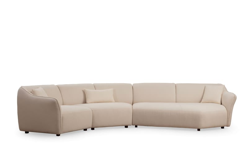 Damor Buet Sofa 4-personers - Beige - Møbler - Sofaer - 4 personers sofa