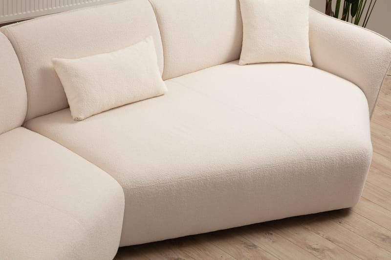Damor Buet Sofa 4-personers - Beige - Møbler - Sofaer - 4 personers sofa