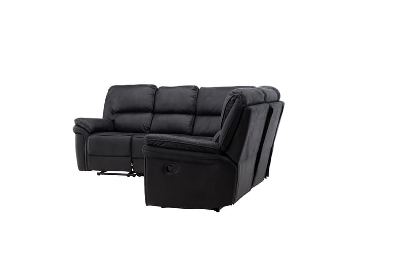 Saranda Recliner sofa - Sort - Møbler - Sofaer - Recliner sofaer - 4 personers biografsofa & reclinersofa