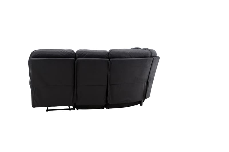 Saranda Recliner sofa - Sort - Møbler - Sofaer - Recliner sofaer - 4 personers biografsofa & reclinersofa