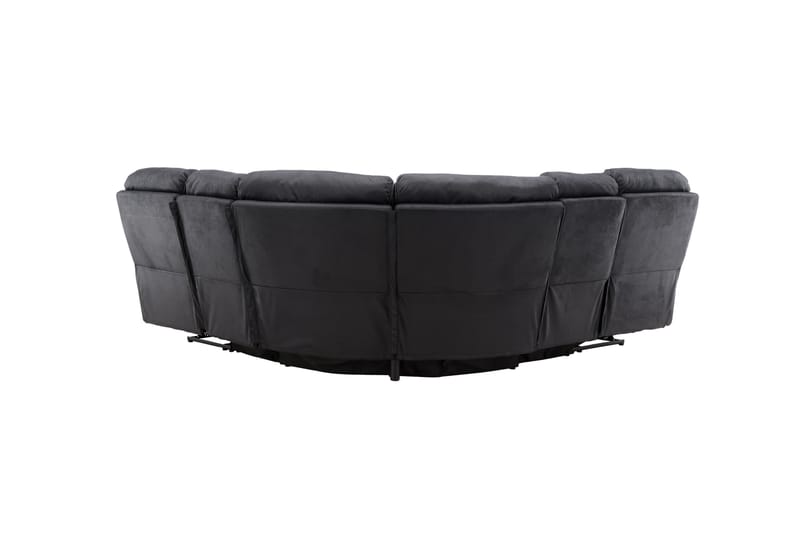 Saranda Recliner sofa - Sort - Møbler - Sofaer - Recliner sofaer - 4 personers biografsofa & reclinersofa