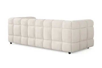 Elise boblet 3-personers sofa - Beige - Møbler - Sofaer - 3 personers sofa