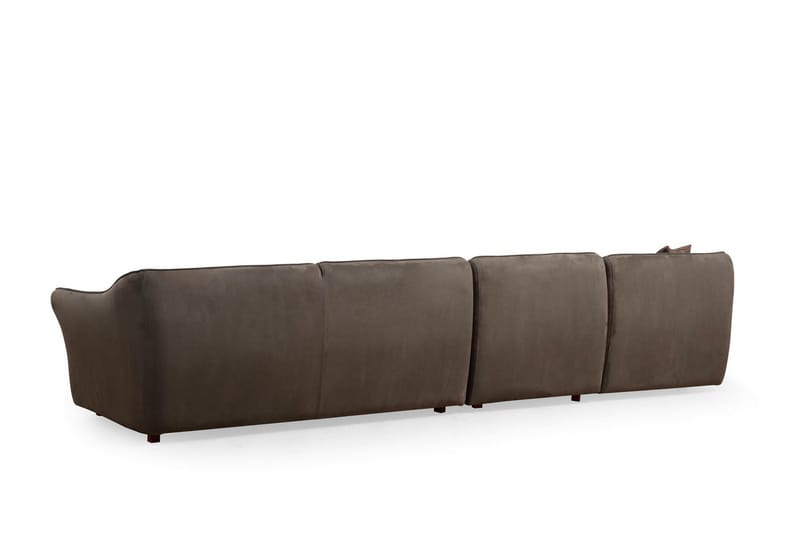 Damor Buet Sofa 4-personers - Brun - Møbler - Sofaer - 4 personers sofa