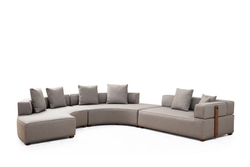 Lasalle Buet Sofa 6-personers - Grå - Møbler - Sofaer - Hjørnesofa