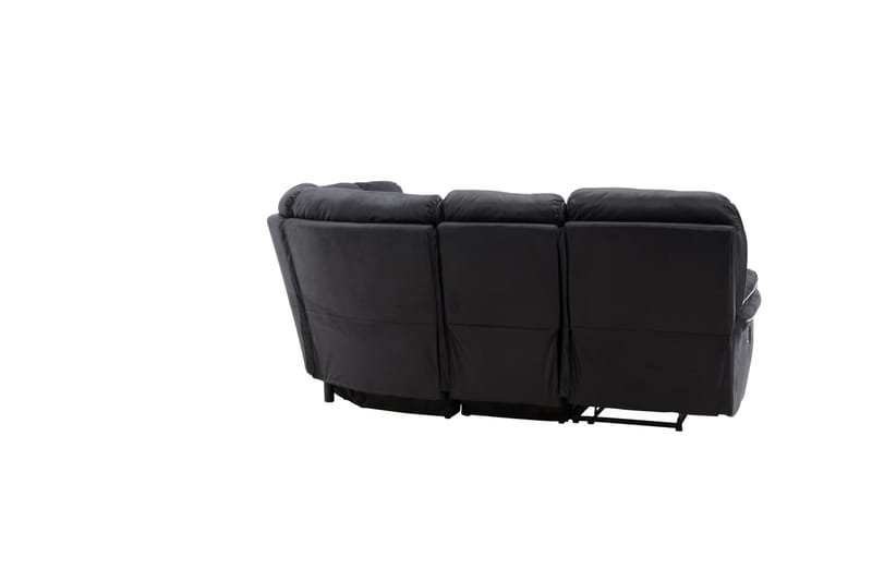 Saranda Recliner sofa - Sort - Møbler - Sofaer - Hjørnesofa