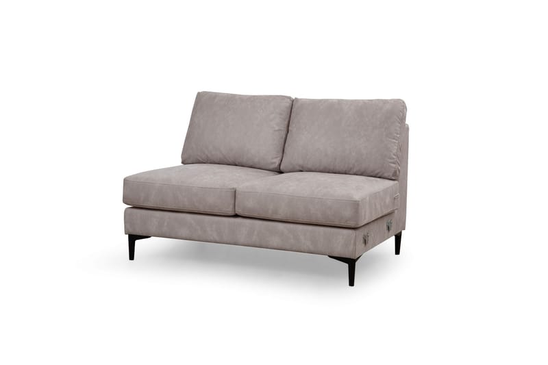 Svanabyn Sofa med Divan og Chaiselong 4-personers - Beige - Møbler - Sofaer - U Sofa