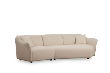 Damor Buet Sofa 3-personers - Beige - Møbler - Sofaer - 3 personers sofa