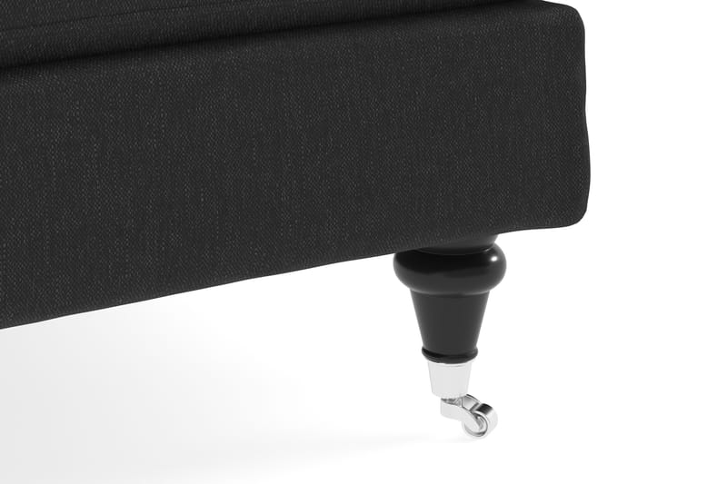 Howard Classic 2-personers Svunget Stofsofa - Mørkegrå - Møbler - Sofaer - 2 personers sofa