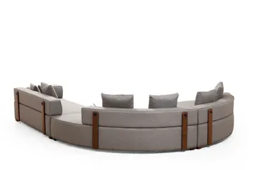 Lasalle Buet Sofa 6-personers - Grå - Møbler - Sofaer