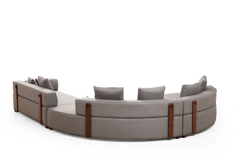 Lasalle Buet Sofa 6-personers - Grå - Møbler - Sofaer - Hjørnesofa