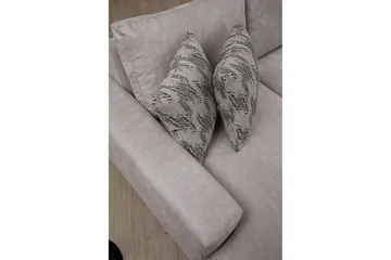 Svanabyn Sofa med Divan og Chaiselong 4-personers - Beige - Møbler - Sofaer - U Sofa