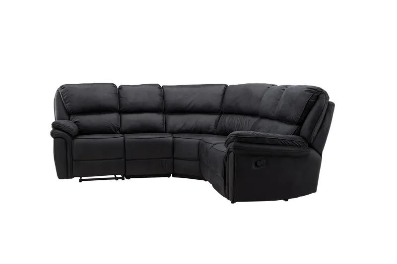 Saranda Recliner sofa - Sort - Møbler - Sofaer - Hjørnesofa