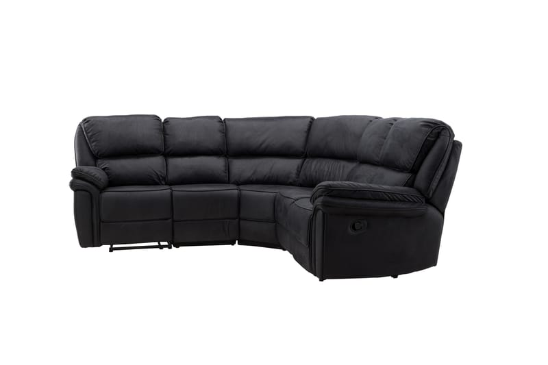 Saranda Recliner sofa - Sort - Møbler - Sofaer - Hjørnesofa