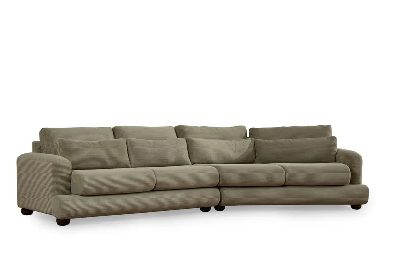 Relento Buet Sofa 4-personers, Grøn