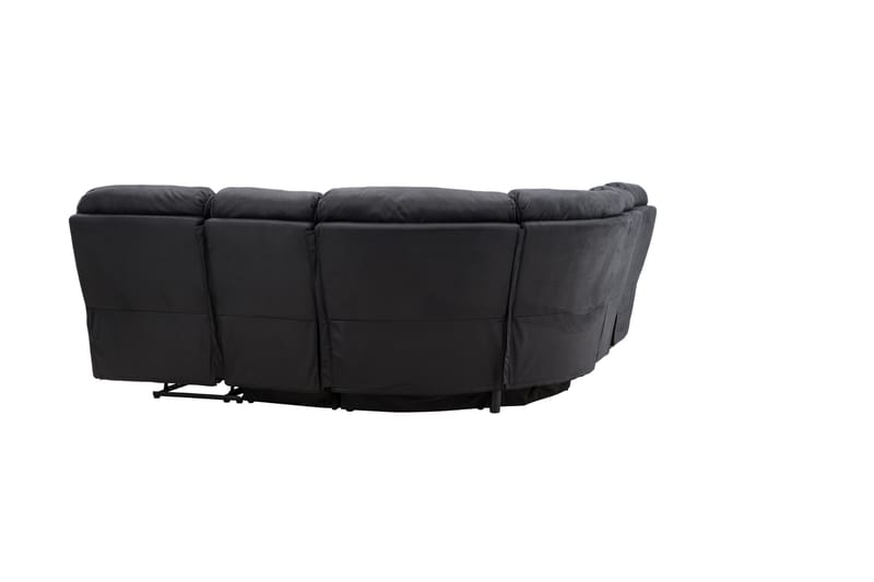 Saranda Recliner sofa - Sort - Møbler - Sofaer - Hjørnesofa