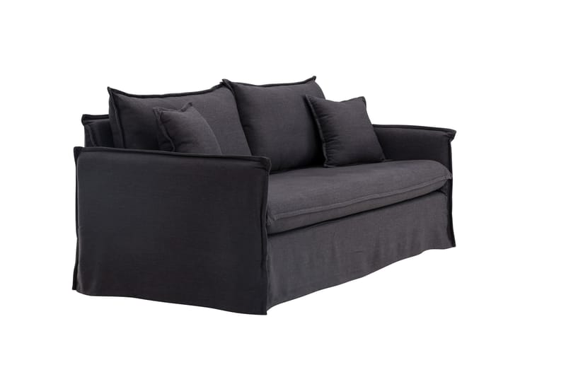 Nova 3-personers Sofa - Sort - Møbler - Sofaer - 3 personers sofa
