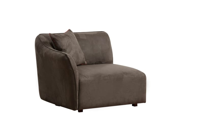 Damor Buet Sofa 4-personers - Brun - Møbler - Sofaer - 4 personers sofa