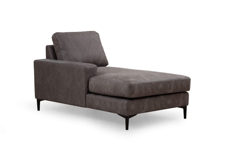 Svanabyn Sofa med Divan og Chaiselong 4-personers - Antracit - Møbler - Sofaer - U Sofa