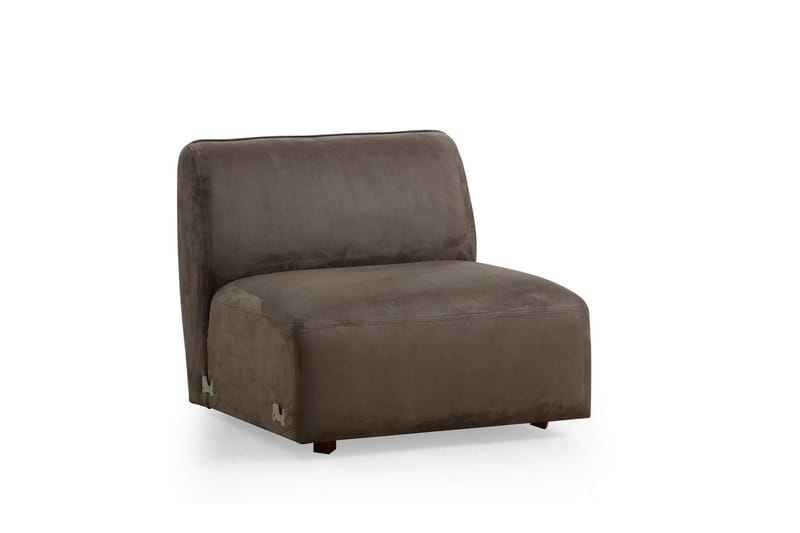 Damor Buet Sofa 4-personers - Brun - Møbler - Sofaer - 4 personers sofa