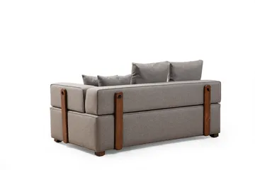 Lasalle Chaiselongsofa 3-personers - Grå - Møbler - Sofaer - 3 personers sofa
