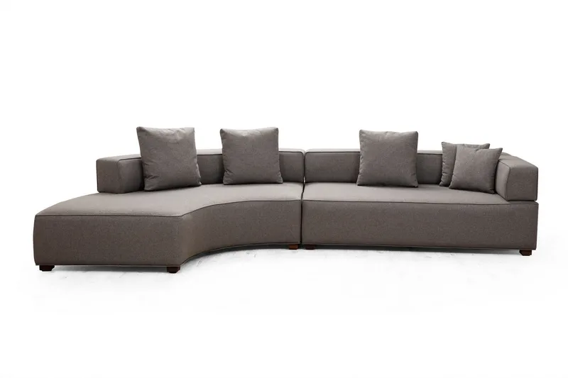 Lasalle Chaiselongsofa 3-personers - Grå - Møbler - Sofaer - Hjørnesofa