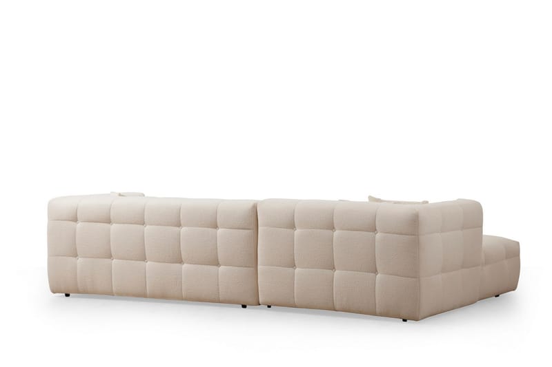 Octavian Sofa med Chaiselong 5-personers - Beige - Møbler - Sofaer - Sofa med chaiselong