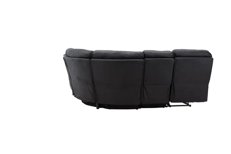 Saranda Recliner sofa - Sort - Møbler - Sofaer - Hjørnesofa