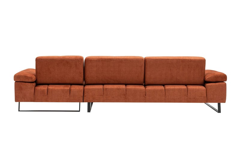 Kitimat Chaiselongsofa 3-personers - Orange - Møbler - Sofaer - Sofa med chaiselong - 3 personers sofa med chaiselong