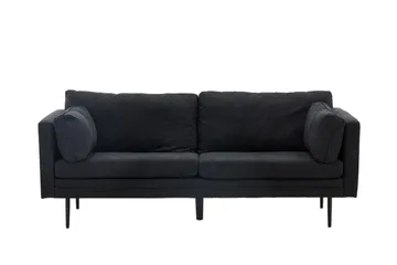 Boom 2-personers Sofa - Sort - Møbler - Sofaer - 3 personers sofa
