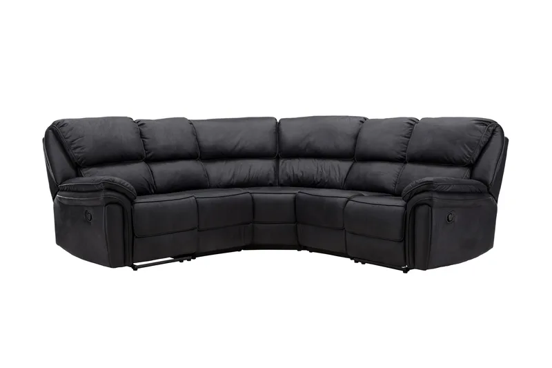 Saranda Recliner sofa - Sort - Møbler - Sofaer - Hjørnesofa