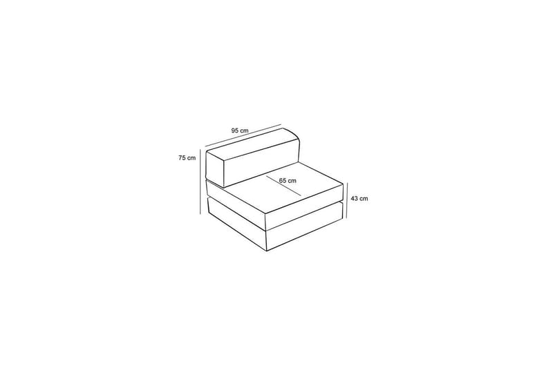 1-sædet sofa Selorbury Hvil Brun - Brun - Møbler - Sofaer - Sovesofaer