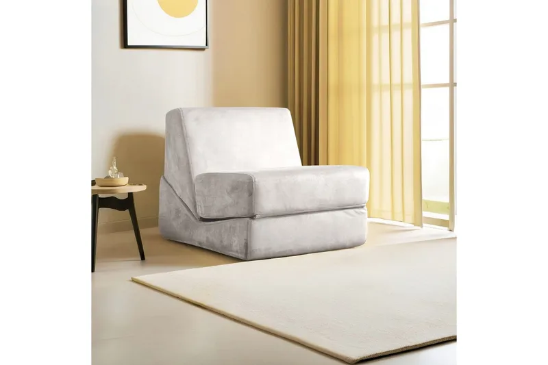 1-sædet sovesofa Dorielton Konverterbar Creme - Creme - Møbler - Sofaer - Sovesofaer