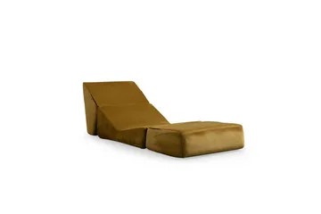 1-sædet sovesofa Dorielton Konverterbar Sennep - Sennep - Møbler - Sofaer - Sovesofaer