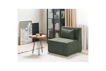 1-sitssektion Beliani Lemvig Beige Green - Møbler - Sofaer - Modulsofaer - Midtermodul