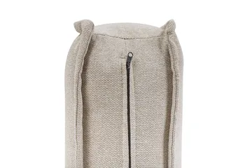 1-sitssoffa Beliani Tibro Beige, ljust trä Beige||Light colored wood - Møbler - Sofaer - Modulsofaer - Midtermodul