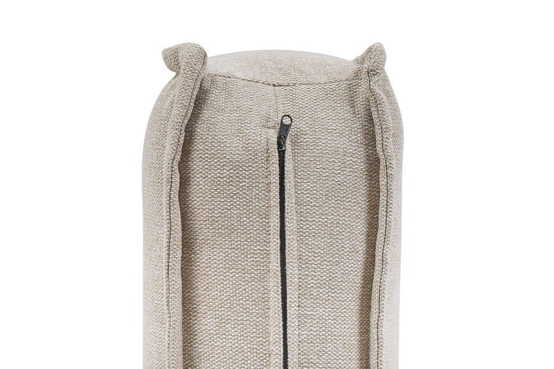 1-sitssoffa Beliani Tibro Beige, ljust trä Beige||Light colored wood - Møbler - Sofaer - Modulsofaer - Midtermodul