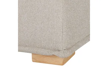 1-sitssoffa Beliani Tibro Beige, ljust trä Beige||Light colored wood - Møbler - Sofaer - Modulsofaer - Midtermodul