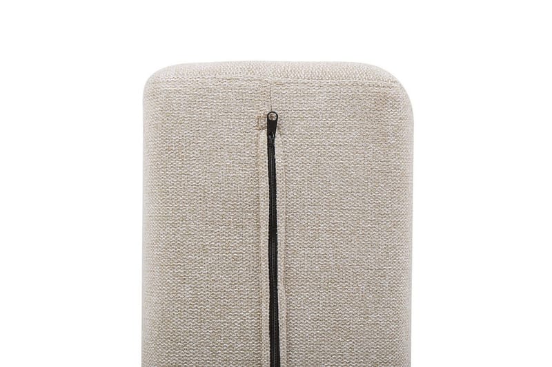 1-sitssoffa Beliani Tibro Beige, ljust trä Beige||Light colored wood - Møbler - Sofaer - Modulsofaer - Midtermodul