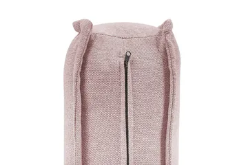 1-sitssoffa Beliani Tibro Beige, ljust trä Blush Pink||Light colored wood - Møbler - Sofaer - Modulsofaer - Midtermodul