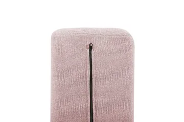 1-sitssoffa Beliani Tibro Beige, ljust trä Blush Pink||Light colored wood - Møbler - Sofaer - Modulsofaer - Midtermodul